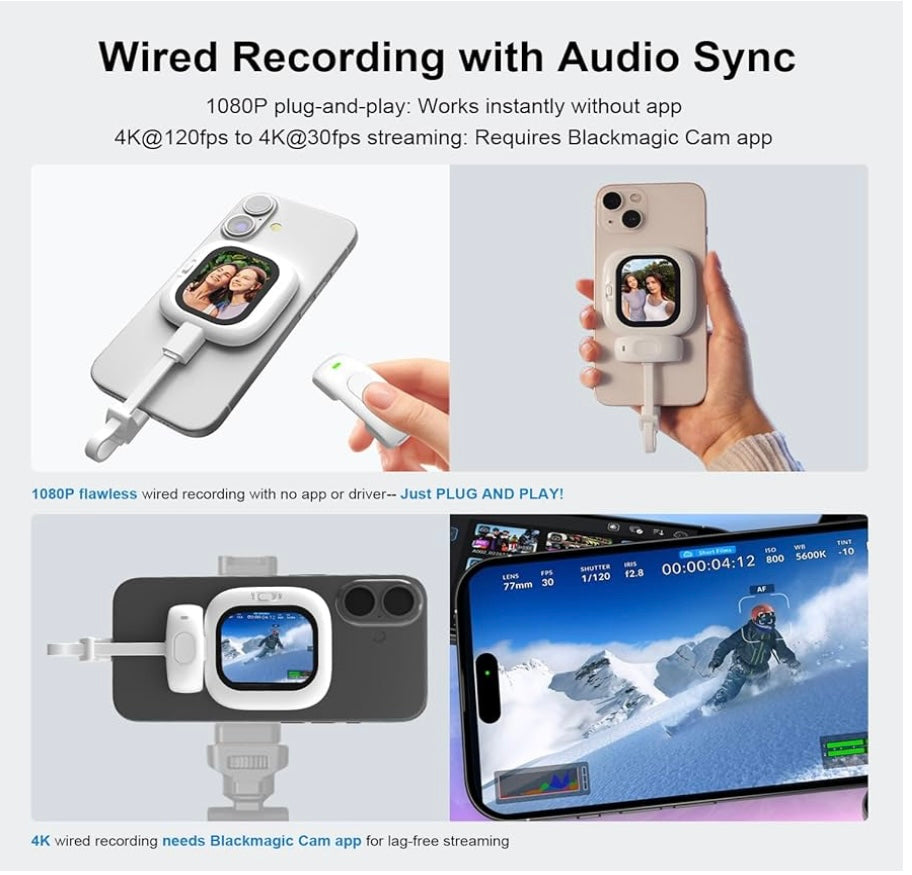 š„ Vlogmate Mini⢠ā The Ultimate Rear Camera ViewfinderĀ forĀ iPhone
